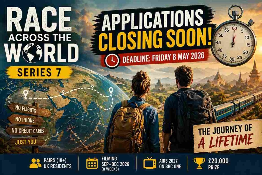 Race across the world applications open now