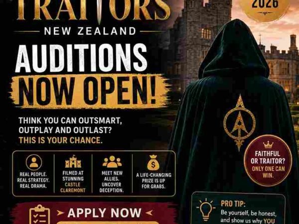 The Traitors NZ Season 4 Auditions: Everything You Need to Know (Applications Now Open)